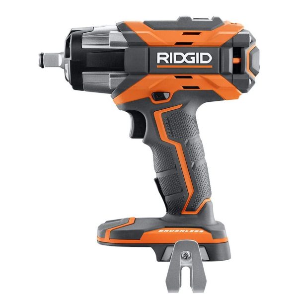 Ridgid 18-Volt GEN5X Cordless Brushless 1/2 in. Impact Wrench (Tool-Only) with Belt Clip (New Open Box) - Image 2