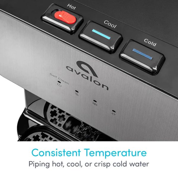 Avalon Self Cleaning Bottom Loading Water Cooler Water Dispenser - 3 Temperature💝 Last Day For Clearance - Image 4