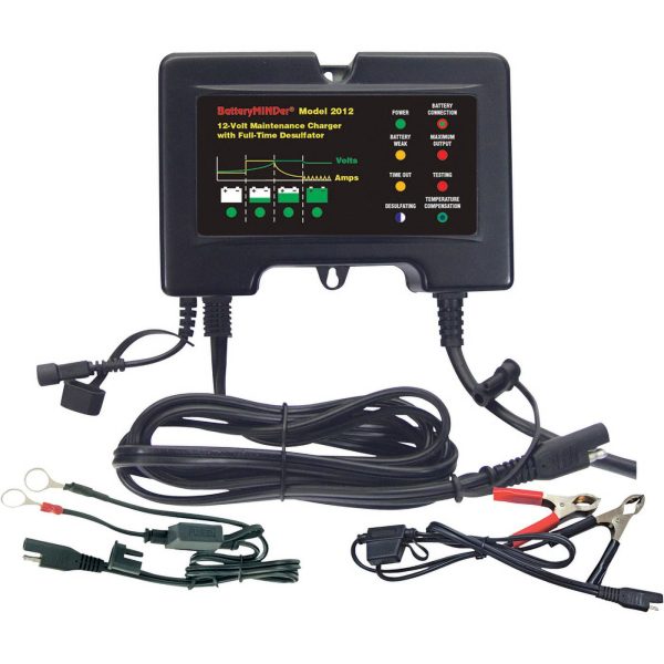 BatteryMINDer Battery Charger/Trickle Charger/Desulfater- 12V 2A Model# 2012 - Image 2