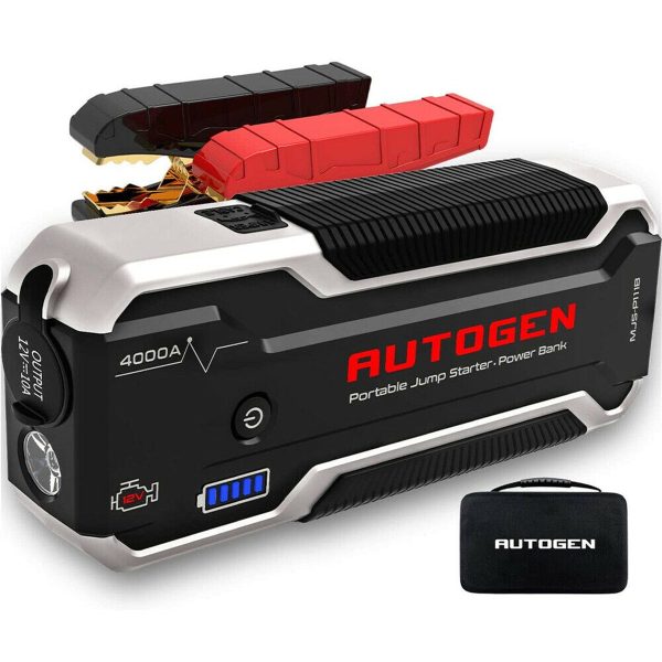 AUTOGEN® 4000A Car Battery Jump Starter Jumper Box