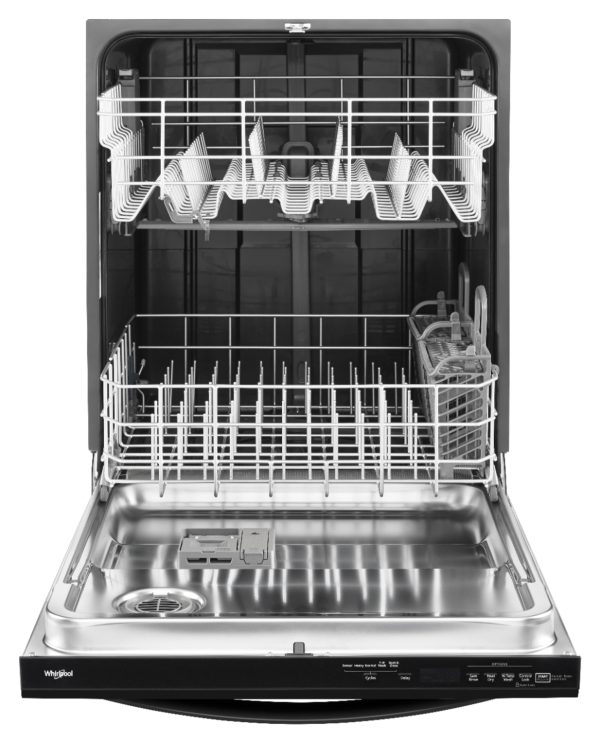 Whirlpool - 24" Built-In Dishwasher - Black - Image 2