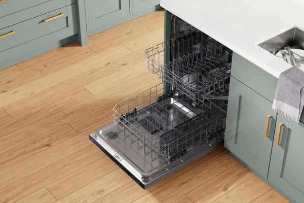 Whirlpool - 24" Top Control Built-In Dishwasher with Stainless Steel Tub, Large Capacity with Tall Top Rack, 50 dBA - Stainless steel - Image 14