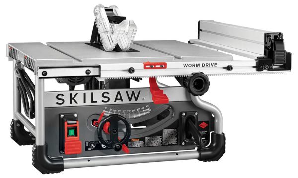 8-1/4 IN. Portable Worm Drive Table Saw with Skilsaw blade - Image 2