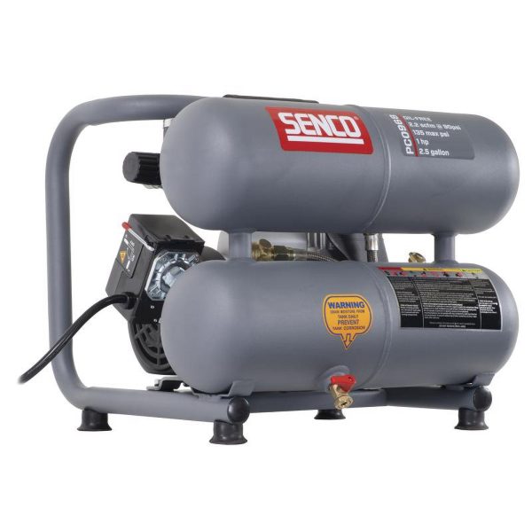 Senco 2.5 Gallon, 1.5HP, 135 PSI Portable Air Compressor - Image 2