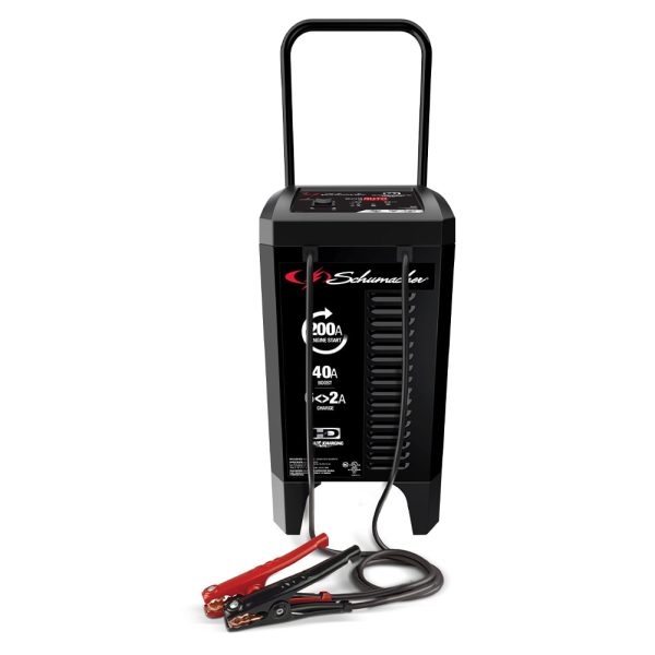 Schumacher Electric Battery Charger with Engine Starter, Boost, and Maintainer - 200 Amp/40 Amp, 12V - for Cars, Trucks, SUVs and RV Batteries - Image 2