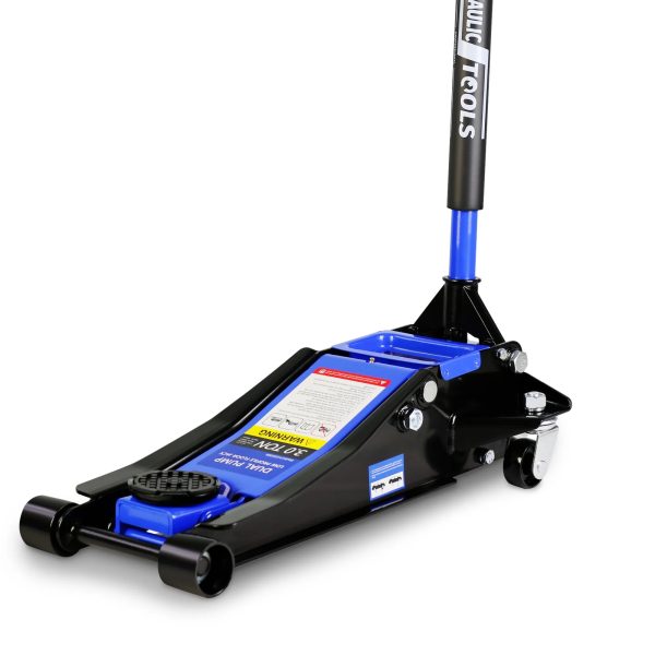 Seizeen Low Profile Floor Jack, 3 Ton(6600 lbs) Trolley Jack Dual Lift Pump, Quick Lift 3.3''-19.7'', Heavy-Duty Steel Jack with 52''L Extended Handle, Car Jack w/Wheels, Rubber Saddle - Image 10