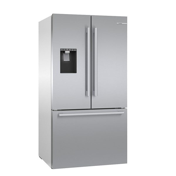 Bosch - 500 Series 26 cu. ft. French Door Standard-Depth Smart Refrigerator with External Water and Ice - Stainless steel - Image 3