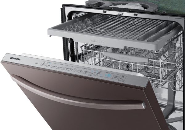 Samsung - StormWash 24" Top Control Built-In Dishwasher with AutoRelease Dry, 3rd Rack, 48 dBA - Tuscan stainless steel - Image 20