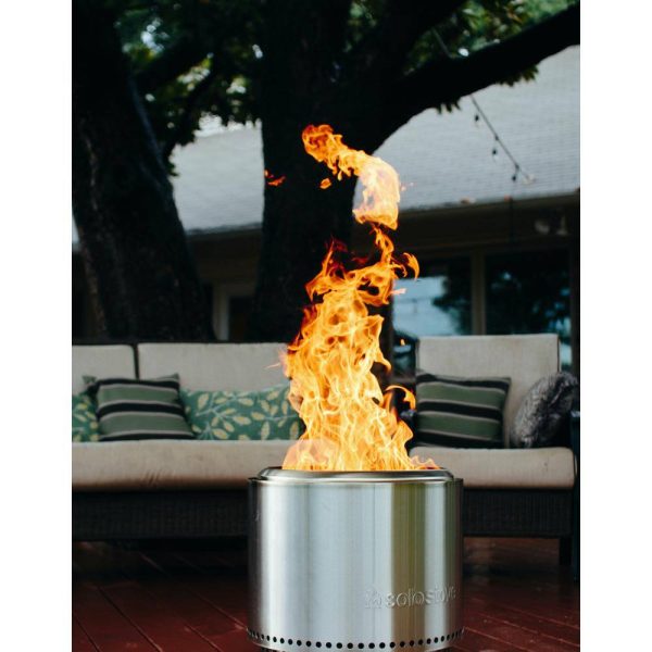 Solo Stove Bonfire 2.0 in.19.5 in. x 14 in. Outdoor Stainless Steel Wood Burning Fire Pit SSBON-2.0 - Image 3