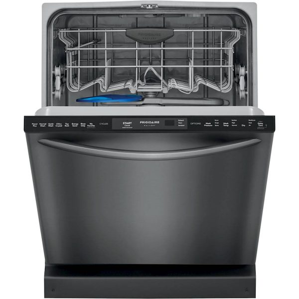 Frigidaire - Gallery 24" Compact Top Control Built-In Dishwasher with 49 dBa - Black stainless steel - Image 5