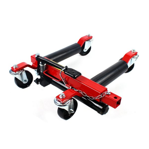 1500lb HYDRAULIC Positioning Car Wheel Dolly Jack Lift Auto Vehicle Moving Hoist - Image 9