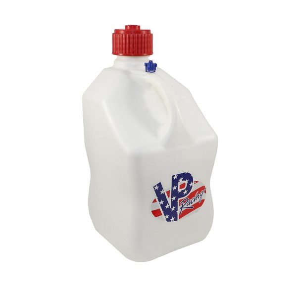 VP Racing Fuels 5.5 Gal Utility Jugs with Deluxe Hoses, Patriotic (4 Pack) - Image 2