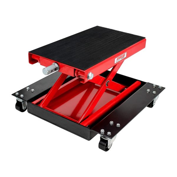 Extreme Max 5001.5059 Wide 1100 Pound Motorcycle Scissor Platform Lift Jack - Image 3