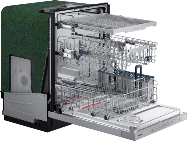 Samsung - StormWash 24" Top Control Built-In Dishwasher with AutoRelease Dry, 3rd Rack, 48 dBA - Stainless steel - Image 23