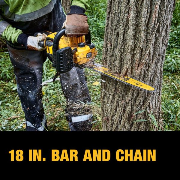 DW 60V MAX Chainsaw 18" Brushless Cordless Kit DCCS672X1 from DW - Image 3