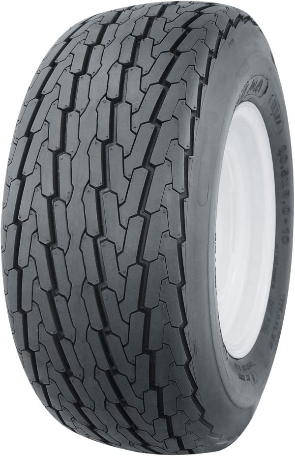 Set of 2 New Trailer Tires 20.5x8-10 10PR Load Range E - 11045 - Image 2