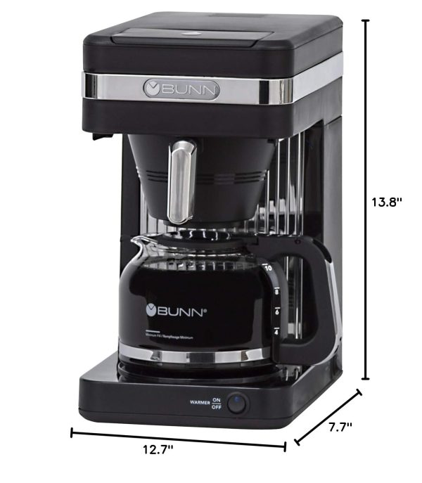 BUNN CSB2B Speed Brew Elite 10-Cup Coffee Maker, Black/SST - Image 11