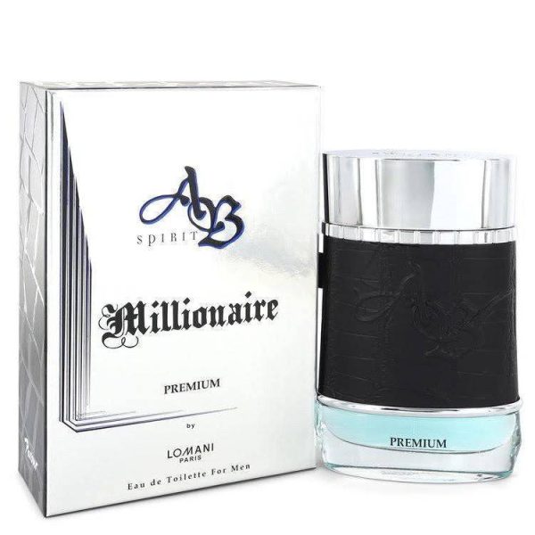 AB Spirit Millionaire Premium by Eau De Toilette Spray 3.3 oz for Men