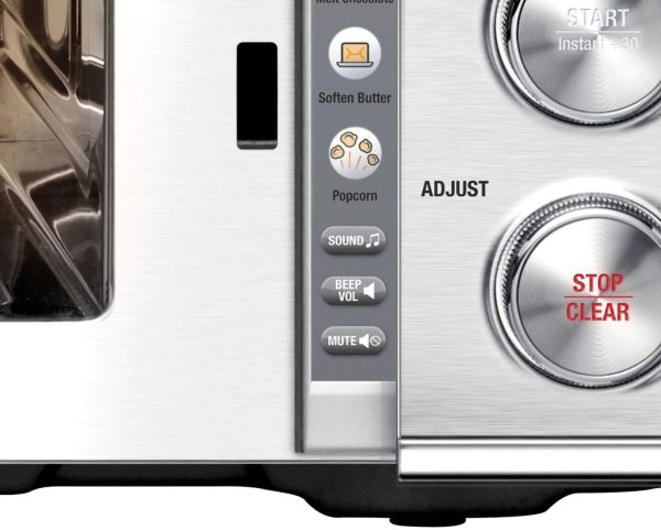 Breville - BMO650BSS1BUC1 - the Compact Wave™ Soft Close 0.9 Cu. Ft. Microwave - Image 2