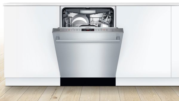 Bosch - 800 Series 24" Top Control Built-In Dishwasher with CrystalDry, Stainless Steel Tub, 3rd Rack, 42 dBa - Stainless steel - Image 10