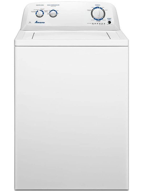 Amana Washing Machine | White 3.5 Cu. Ft. Top Loader