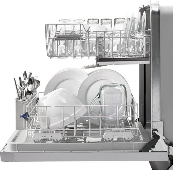 Whirlpool - 24" Tall Tub Built-In Dishwasher - White - Image 5