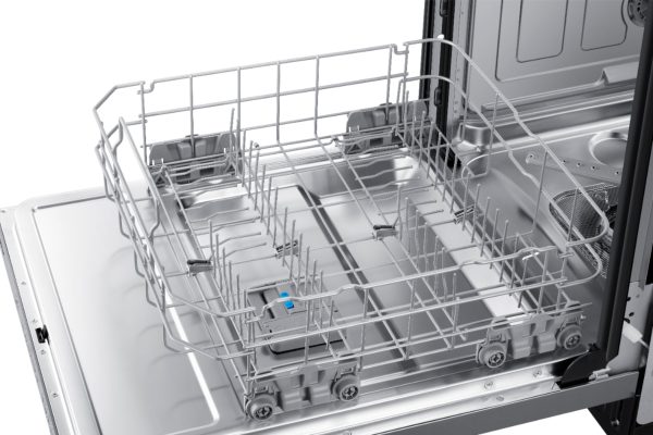 Samsung - StormWash 24" Top Control Built-In Dishwasher with AutoRelease Dry, 3rd Rack, 42 dBA - Stainless steel - Image 3