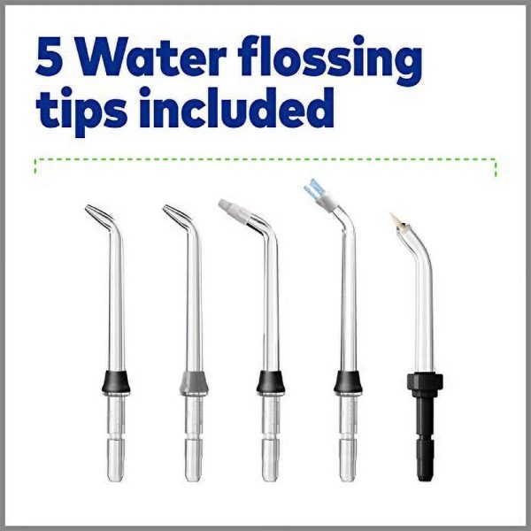 Waterpik Complete Care 9.0 Sonic Electric Toothbrush with Water Flosser, CC-01 Black, 11 Piece Set - Image 9