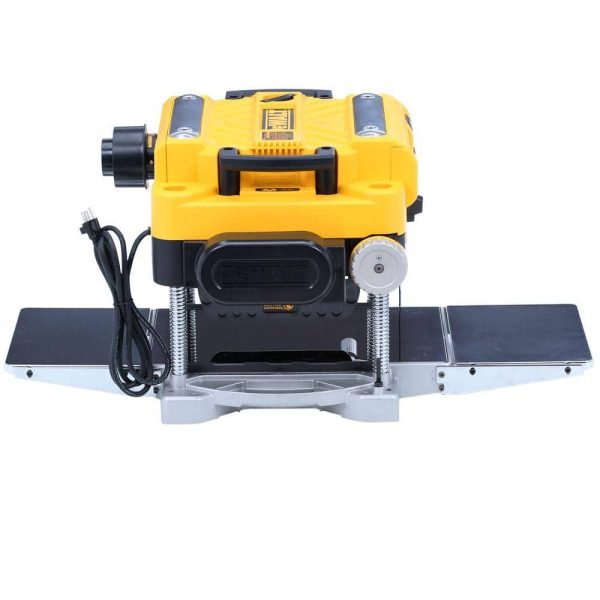 15 Amp Corded 13 in. Heavy-Duty 2-Speed Thickness Planer with (3) Knives, In Feed Table and Out Feed Table DW735X - Image 5