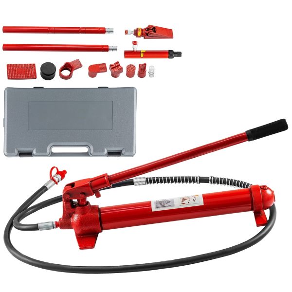 BENTISM 2.0M Porta Power Hydraulic Jack Repair Tool Kit Power Set Auto Tool 12 Ton