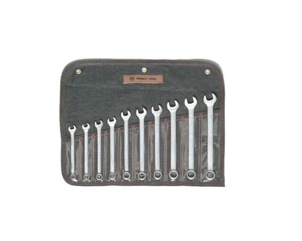 Wright Tool 10 Pc. Metric Combination Wrench Set 10 Mm To 19 Mm