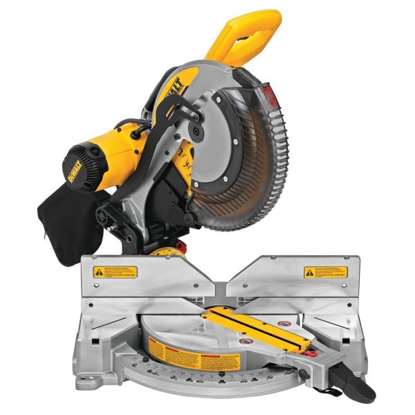 15 Amp Corded 12 in. Compound Double Bevel Miter Saw DWS716