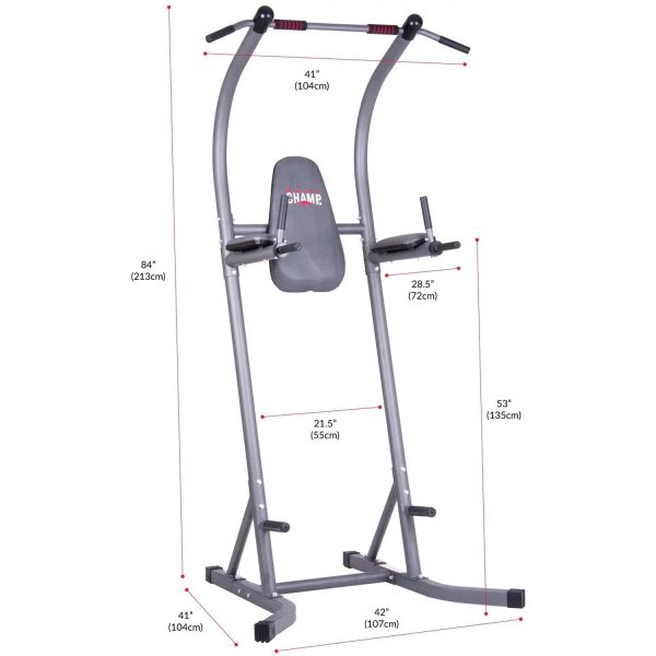 Body Champ PT620 Multi Functional Power Tower for Upper Body Strength Training - Image 2