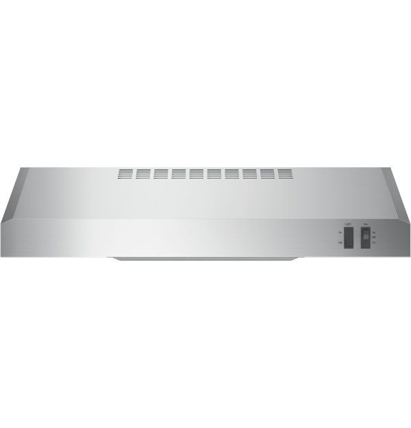 GE - 24" Convertible Range Hood - Stainless steel