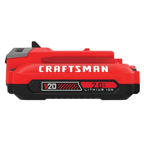 CRAFTSMAN V20 Lithium Ion Battery， 2.0-Amp Hour， 2 Pack (CMCB202-2) - Image 5