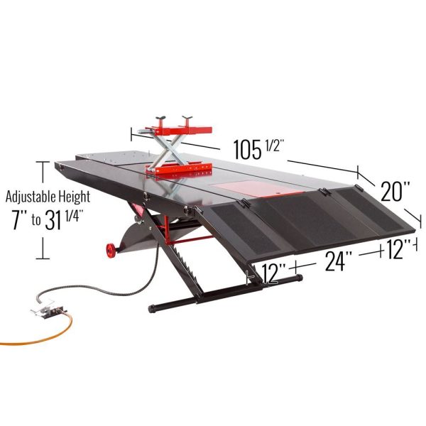 Black Widow BW-PROLIFT-HDXW-ATV ProLift ATV Lift Table and Center Jack - Image 5