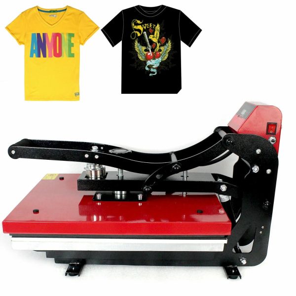 16"x20" Slide Out Auto Open Heat Press Machine Clamshell Slide Out Base T-Shirt