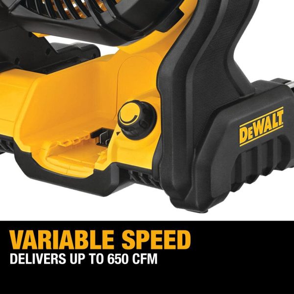 DEWALT 20V MAX Jobsite Fan Bare Tool DCE512B from DEWALT - Image 3