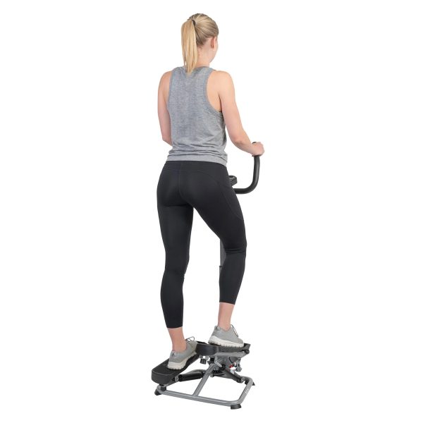 Sunny Health & Fitness Twist Stair Stepper Machine with Handlebar – SF-S020027 - Image 4