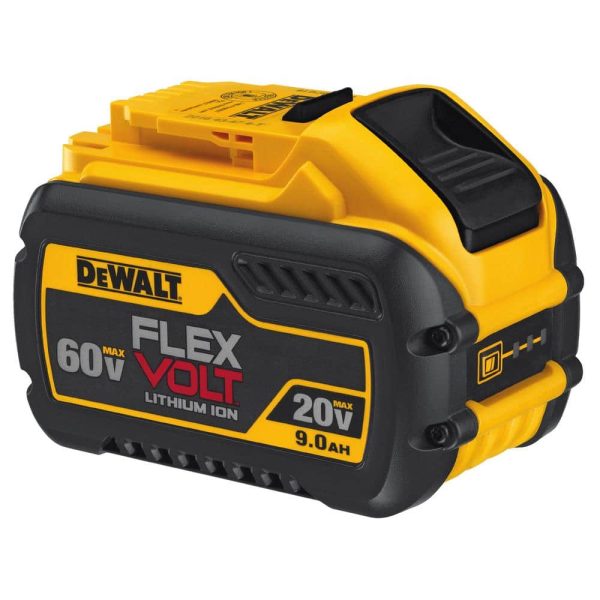 FLEXVOLT 60V MAX Cordless Brushless 7-1/4 in. Circular Saw with Brake with (1) FLEXVOLT 9.0Ah Battery DCS578X1 - Image 11