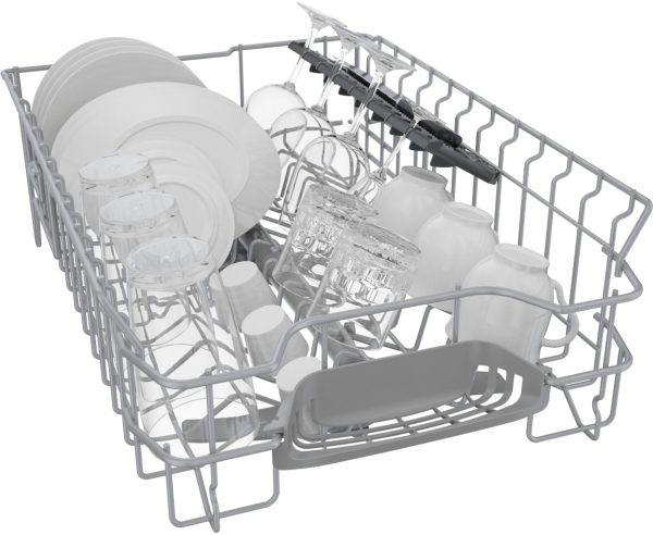 Bosch - 300 Series 18" Front Control Smart Built-In Dishwasher with 3rd Rack and 46 dBA - White - Image 20