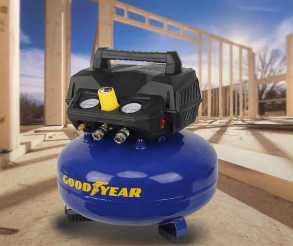 GOODYEAR 6 Gallon 175 Max Psi Portable Pancake Air Compressor， 3.0 SCFM at 90 Psi - Image 6