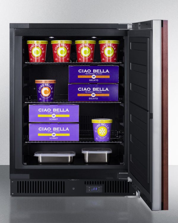 24" Wide Built-In All-Freezer, ADA Compliant (Panel Not Included) - Image 5