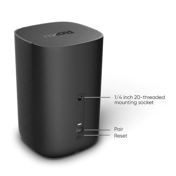 Roku 6.1-in 80-Watt Set of 2 Smart Indoor Portable Speaker💝 Last Day For Clearance - Image 3