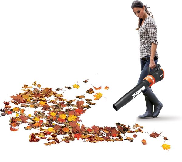 WORX WG546 TURBINE 20V PowerShare 2-Speed Cordless Battery-Powered Leaf Blower - Image 5