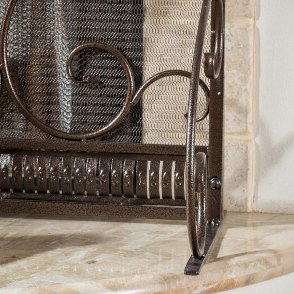 Visalia Iron Fireplace Screen - Image 4