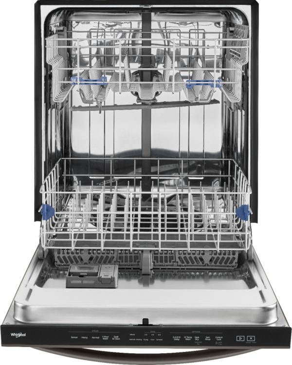 Whirlpool - 24" Built-In Dishwasher - Black stainless steel - Image 12