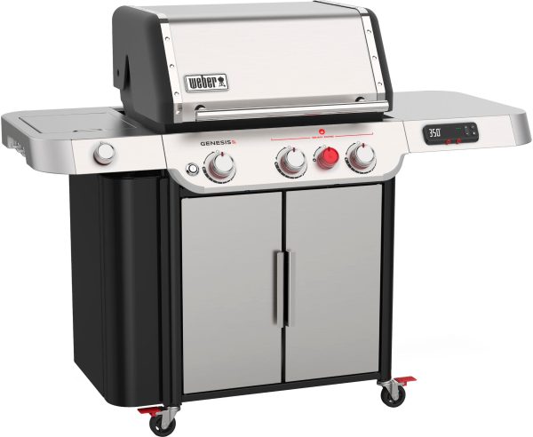 Weber - Genesis Gas Grill SX-335 Propane Gas Grill - Stainless Steel