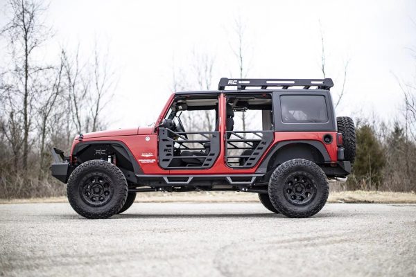 Rough Country Steel Roof Rack System for 2007-2018 Jeep Wrangler JK - 10605 - Image 5