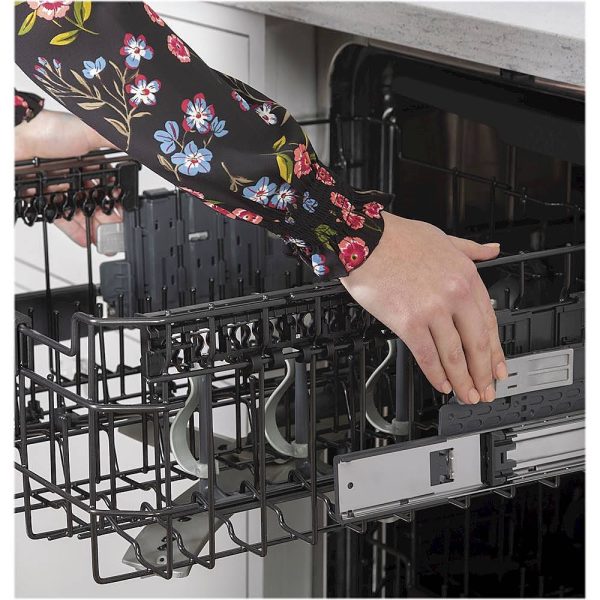 Café - 24" Top Control Tall Tub Built-In Dishwasher with Stainless Steel Tub - Matte black - Image 16